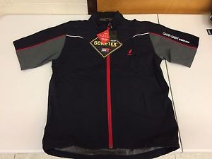 1 NWT GALVIN GREEN AIR GORE-TEX MEN'S RAIN JACKET, SIZE: LARGE (BLACK)