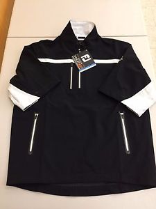 1 NWT FOOTJOY DRYJOYS TOUR XP MEN'S RAIN JACKET, SIZE: MEDIUM (BLACK)