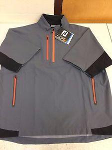1 NWT FOOTJOY DRYJOYS TOUR XP MEN'S RAIN JACKET, SIZE: LARGE (GREY)