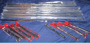 UN-CUT,, New Project X RIFLE Golf-Iron-Shafts,, 3-W Flighted = 8-Shafts + Grips