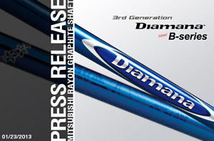 "Ready to Play" Mitsubishi DIAMANA B Series 80 - Choose Weight & Flex  Adapter