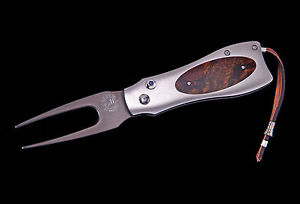 AUTHENTIC WILLIAM HENRY D3-1104 FAIRWAY CURLY KOA WOOD SPESSARTITE GOLF NEW RARE