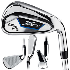 Callaway X Series 416 Iron Set RH 4-PW, AW Steel Uniflex NEW