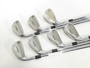 -LH- TITLEIST CB 714 IRONS & SM5 WEDGE (4-9,48*) w/DG S400 Steel STIFF (+3/4")