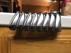 2015 TAYLORMADE AEROBURNER HL IRON SET 4-PW,SW  S-FLEX LIGHTWEIGHT STEEL  17162