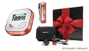 White Golf Buddy Voice Handheld Gps Gift Box Bundle Usb Car Wall Adapters Carry