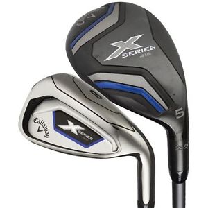 Callaway X Series 416 Irons Set 4h+5H-6-PW+AW (Graphite, LADIES) Golf NEW