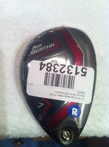 *NEW* 2015 CALLAWAY 32* BIG BERTHA 7 HYBRID RECOIL 460 F3 REGULAR
