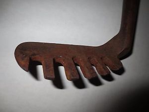 " SUPER RARE" Rake Iron Golf Club Wood Shaft