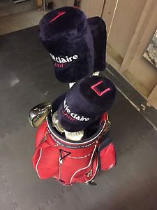 LADIES MARIE CLAIRE GOLF CLUB SET WITH RED BAG NEW