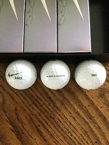 **Nike TOUR RZN Tour Platinum RM5 Golf Ball 2016 Masters Rory McIlroy "RORS"**