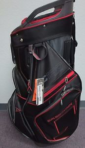 BRAND NEW Sun Mountain C130 Black / Gunmetal / Red 14-Way Cart Golf Bag