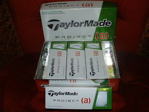 6 Dozen New 2016 TaylorMade Project A Golf Balls! Urethane Cover for Pro Control