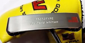 David Whitlam Golf Prototype Centre Shafted Putter + Head Cover