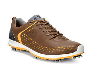 NEW MENS ECCO BIOM G2 CLEATED GOLF SHOES - 8-8.5/ EUR 42 AUTHENTIC - $240