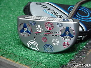 Very Nice Tour Issue Odyssey Milled Collection 5 Putter 35 inch Tour Notch