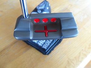CUSTOM Titleist Scotty Cameron SquareBack  w/ $200 RED HOT ROLLER HEADCOVER