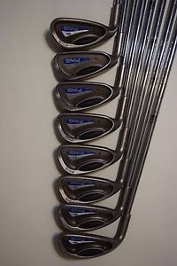 Ping G2 Red Dot 3-9, Wedge Iron Set True Temper Steel Shaft Used Lh Clubs Irons