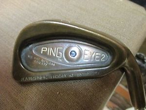 PING Eye 2 Beryllium Copper Iron Set Golf Club, 3-PW, Blue Dot 1* Up, New Grips
