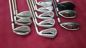 callaway x series n415 iron set recoil graphite shafts 6-pw 3-4 hybrids wedges