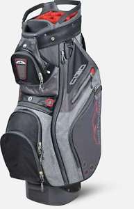 NEW 2017 Sun Mountain C-130 14-Way CART GOLF Bag, CHARCOAL/GUNMETAL/RED