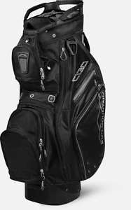 NEW 2017 Sun Mountain C-130 14-Way CART GOLF Bag, ALL BLACK