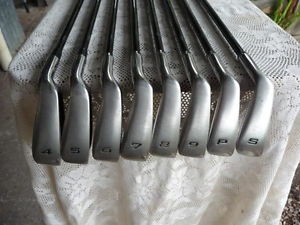 MDGolf Blackhawk iron set 4 iron to SW made in the UK, 8/10