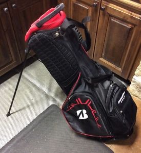 *MINT* Bridgestone Golf 6-Way Stand Bag, Red/White/Black