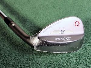 NEW RH Titleist Vokey 58*Loft 12* Bounce 2009 Spin Milled Black Nickel Wedge
