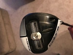 2016 Cobra King F6+ White Adjustable Driver Stiff flex