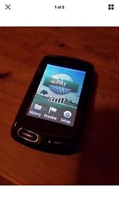 GARMIN APPROACH G6 HANDHELD TOUCHSCREEN GOLF GPS With Belt Clip And Cart Holder