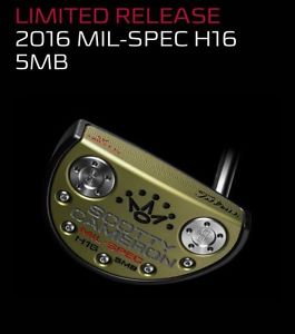2016 Scotty Cameron MIL-SPEC H16 5MB HOLIDAY Limited Edition 1 of 1000 34" RH