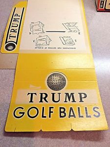 1940's Trump Golf Ball Store Display and Radar Tuftex Cover Championship Display