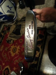 MacGregor Tommy Armour IRON MASTER IMG Blade Putter Good Condition Leather Grip