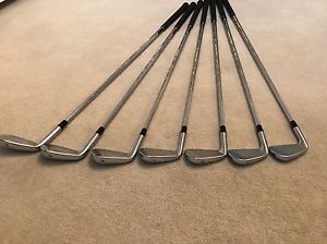 taylormade tour preferred irons MB 1/2" Longer +1 Degree upright.