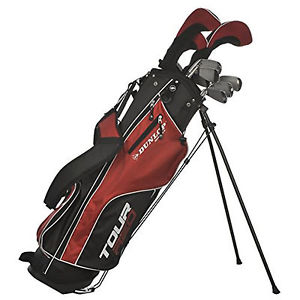 Dunlop Sport Tour Red Premium Golf Clubs Set Graphite/Steel - Right-Handed