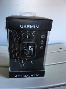 GARMIN APPROACH S20 GPS RANGEFINDER GOLF WATCH - SLATE - NEW 2016