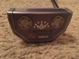 2016 Titleist Scotty Cameron Cameron & Crown Golo 5 Custom Putter Golf Club New