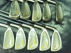 Brand New Honma Mens LEFTY LB280 New H&F 18K gold golf iron 2 stars  Mint!