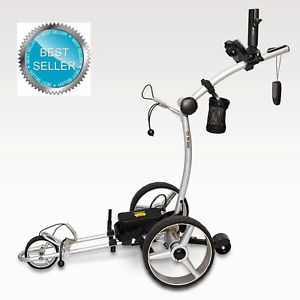 2016 Silver Bat Caddy X4R Lithium Remote Control Electric Golf Cart+Accessories