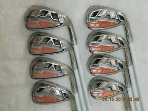 WOMENS Cobra Bio Cell Iron Set 5-SW RIGHT HANDED Bio Cell GRAPHITE Ladies Flex