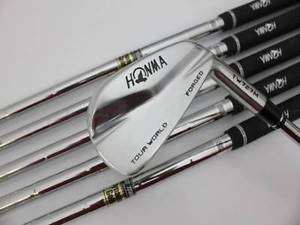 [USED] HONMA GOLF JAPAN TOUR WORLD TW727M IRON SET DG #5-10 (6 clubs) X100 3157