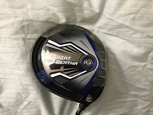 2016 Callaway Great Big Bertha Driver 9* Fujikura Speeder 665 Stiff