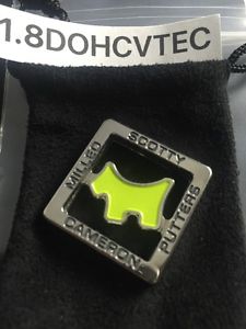 Limited Edition Scotty Cameron Masters Green Scotty Dog Ball Marker NIB RARE