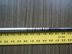 *RARE* Graphite Design BLACK AD DI-6 Stiff Flex Driver TM Adapter Shaft SKU#127