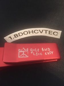 NEW Scotty Cameron 2008 - GOLF HARD LIVE EASY - RED Pivot/Divot Tool