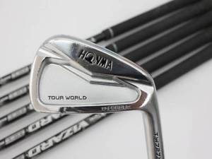 [USED] HONMA GOLF JAPAN TOUR WORLD TW727V IRON SET #5-10 (6 clubs) VIZARD S 3779