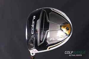 Cobra Fly-Z White Driver Adjustable Loft Senior LH Graphite Golf Club #4552
