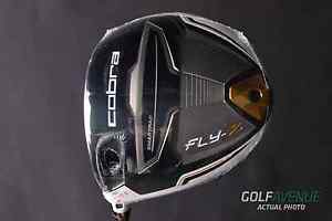 Cobra Fly-Z White Driver Adjustable Loft Senior LH Graphite Golf Club #4561