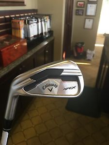 Callaway Apex Iron set Golf Club 3-PW Left Handed RECOIL F4 Shaft In Condition A